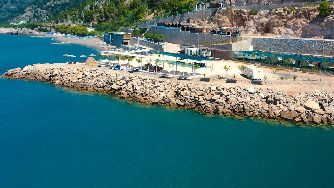 فندق Camping Riviera 2 Shëngjin المظهر الخارجي الصورة